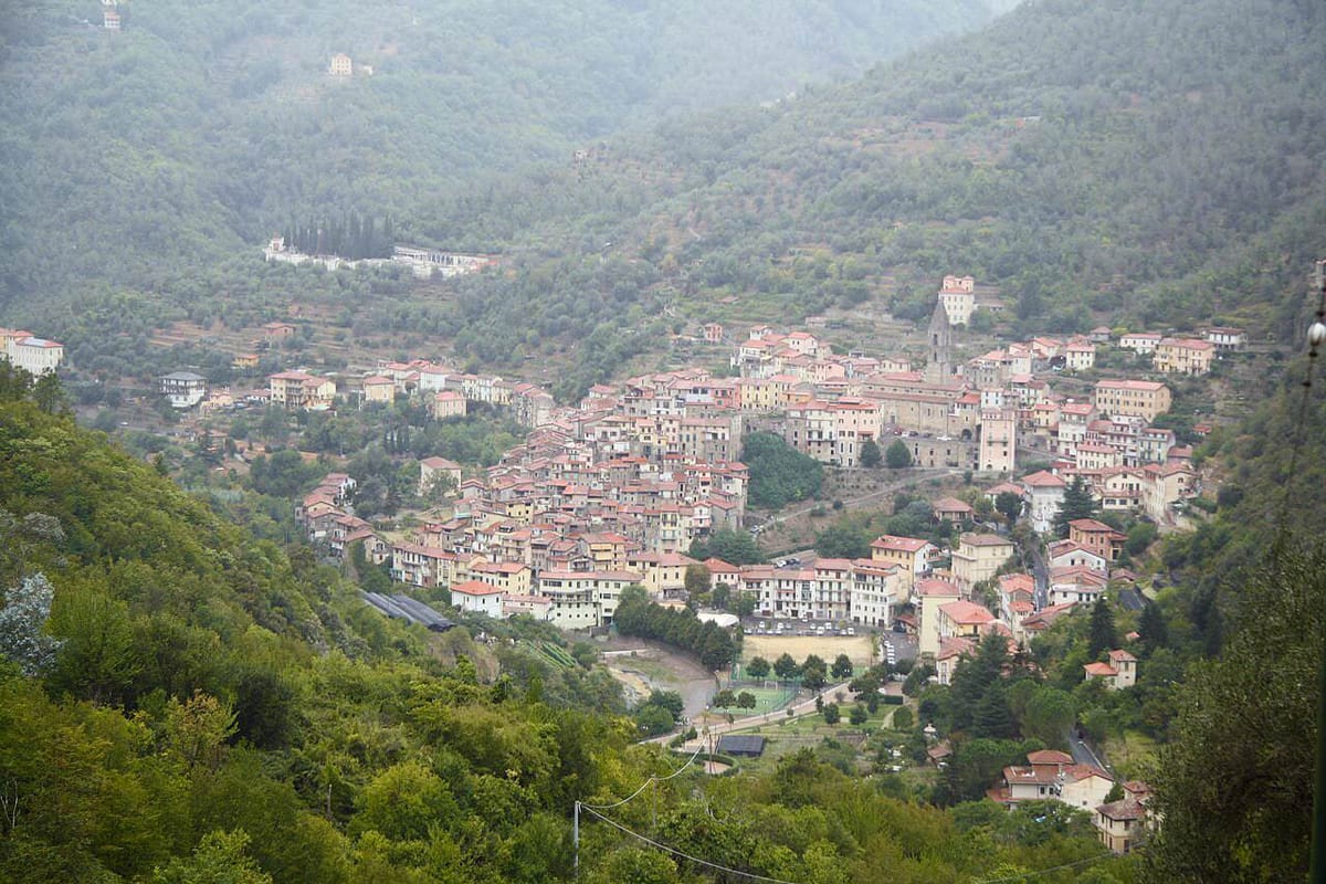 Una vista di Pigna